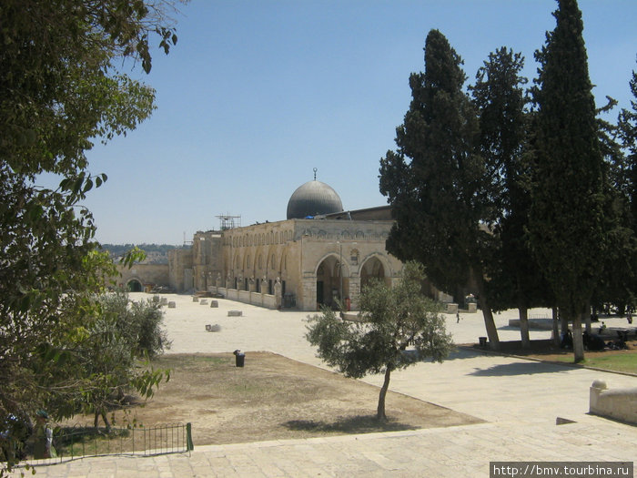 Мечеть Аль-Акса на Храмовой горе. Иерусалим, Израиль