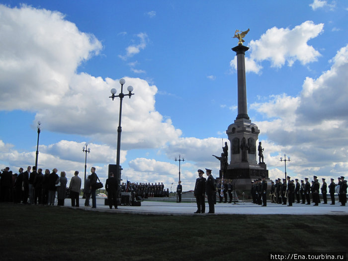 Памятник 1000-летия Ярославля открывали очень торжественно Ярославль, Россия