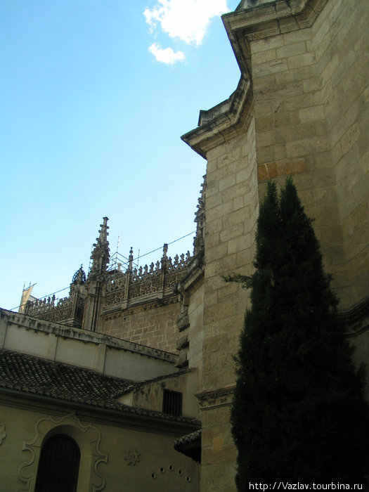 Фрагмент постройки Гранада, Испания