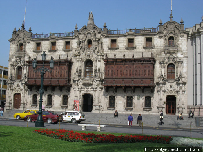 Испанская архитектура в центре Лимы Лима, Перу