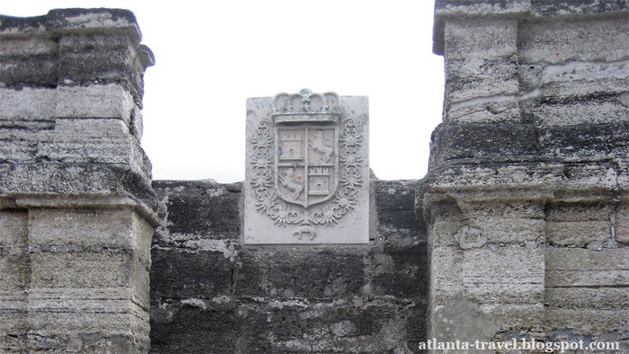 Крепость Кастильо де Сан-Маркос Сент-Огастин, CША