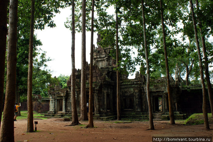 Вход-выход в Пименакас Ангкор (столица государства кхмеров), Камбоджа