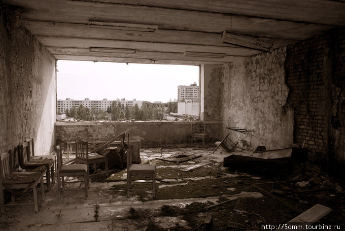Последний советский город на Земле Припять, Украина