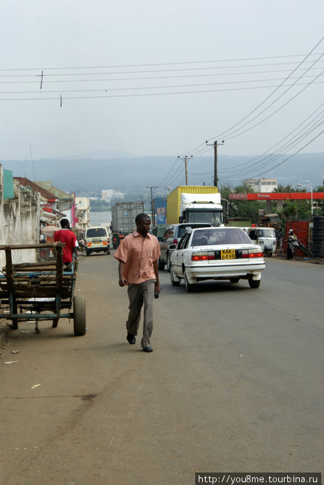 дорога в порт Кисуму, Кения