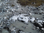 Замерзающая река.