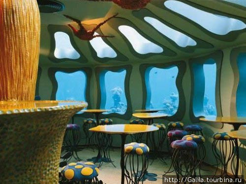 Подводный ресторан Red See Star Эйлат, Израиль