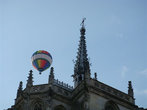 Воздушный шар над королевским замком в Амбуазе