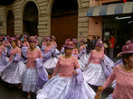 Карнавал в Лиме. Перуанки, как правило метиски, попадаются очень симпатичные