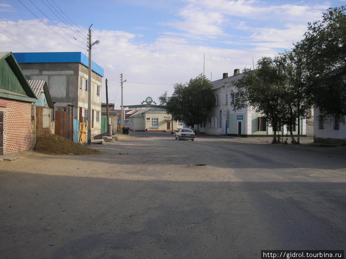 Портовая улица. Аральск, Казахстан