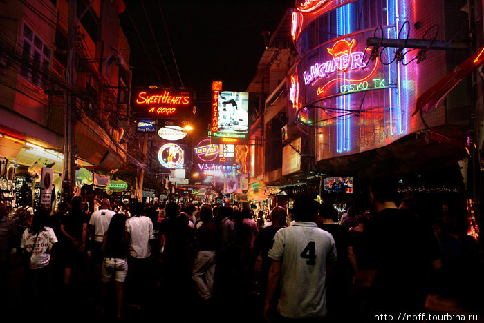 Walking street Паттайя, Таиланд