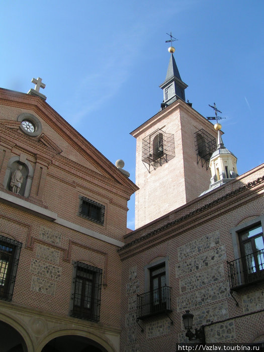 Колокольня церкви Мадрид, Испания