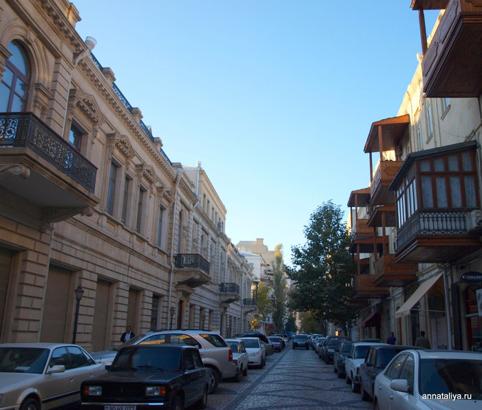 Снова балконы Баку, Азербайджан