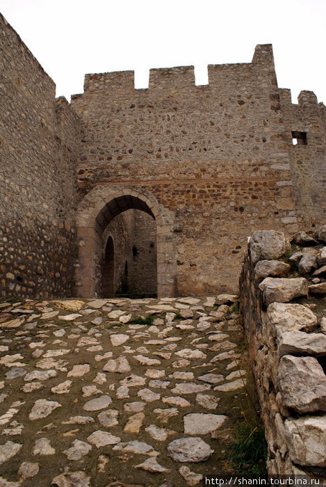 Вход в крепость Амасья, Турция
