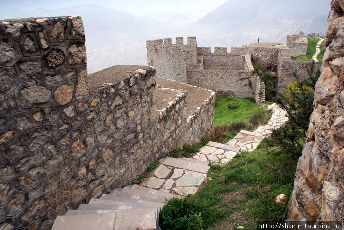 В крепости Амасья Амасья, Турция