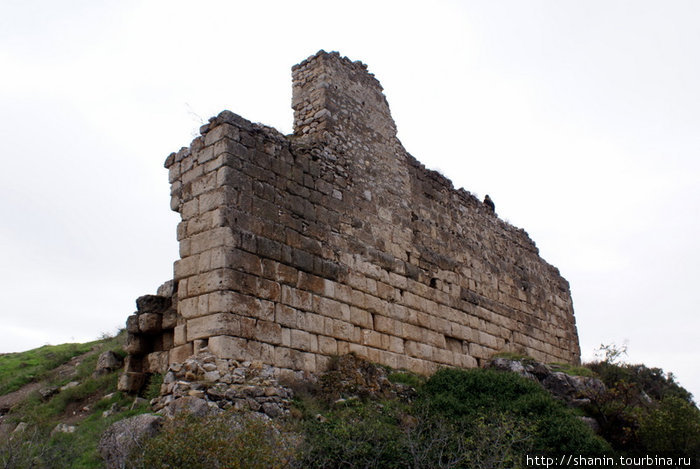 Кусок крепостной стены Амасья, Турция