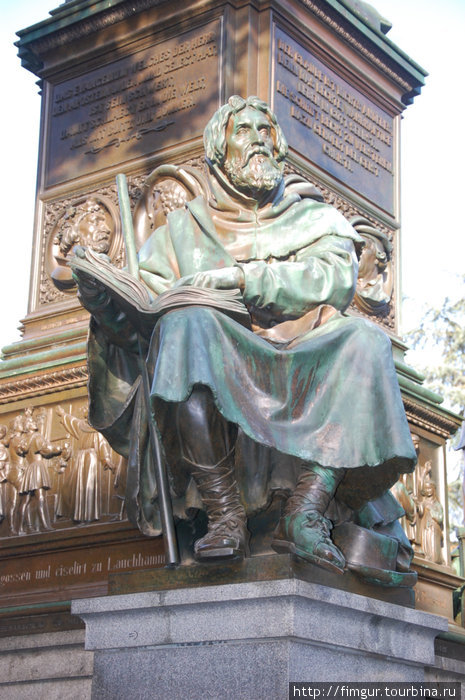Предтеча,Пётр Вальдо(1140-1217)-основатель течения вальденсов Вормс, Германия