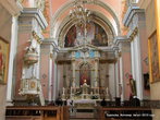 Внутренний вид костела Св. Софии.