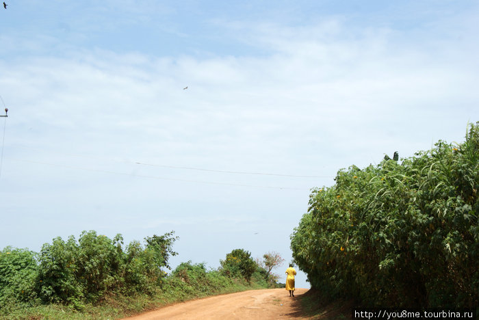 дорога в небе :) Энтеббе, Уганда