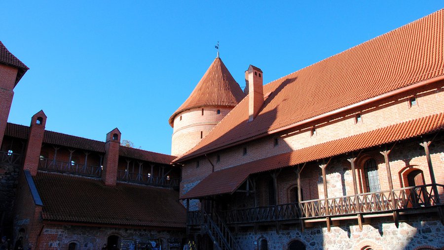 История и красота островного замка Тракай Тракай, Литва