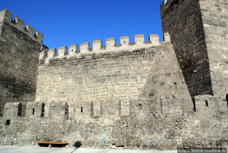 Стены крепости Кайсери, Турция