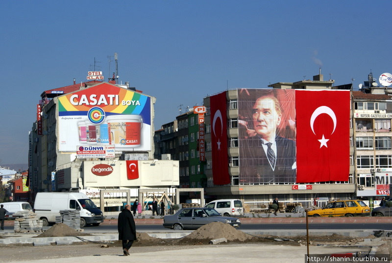 Ататюрк везде Кайсери, Турция