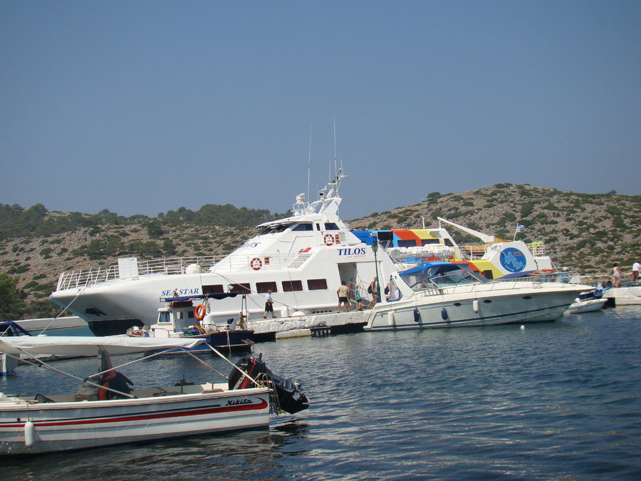 Как добраться до о-вов Тилос и Сими с о-ва Родос Остров Сими, Греция