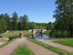 Вид на Карпин мост из Нижнего Голландского сада