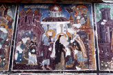 Фреска на стене церкви