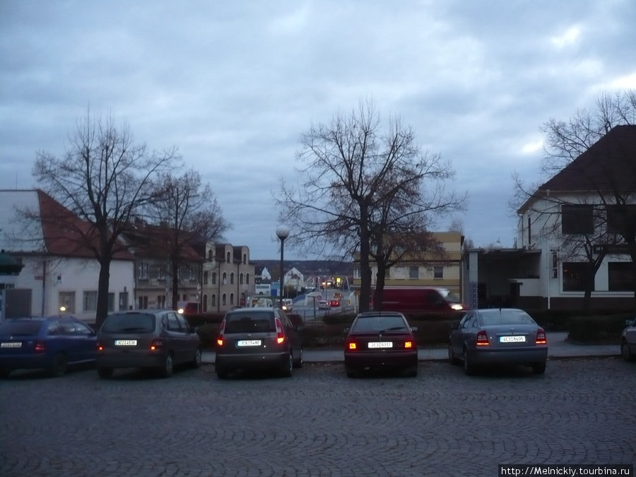 Утро в маленьком чешском городке