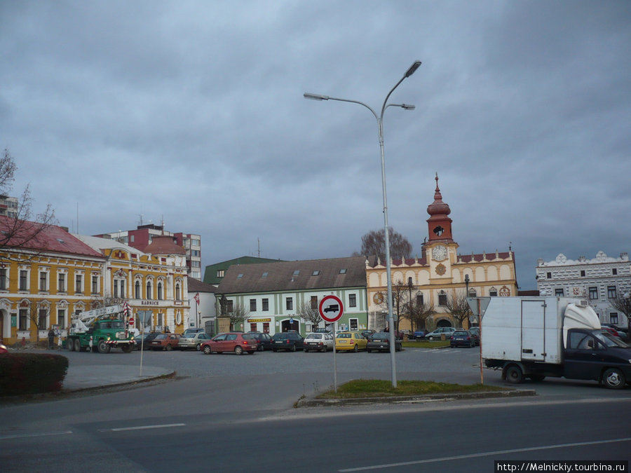 Утро в маленьком чешском городке