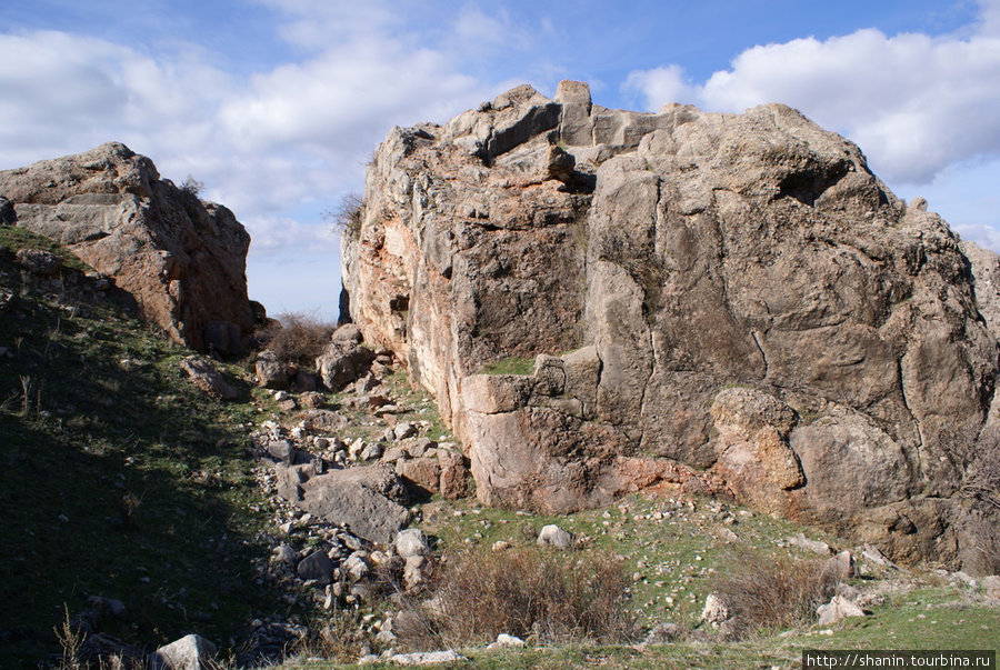 Старая крепость в Хаттуше Чорум, Турция