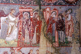 Фреска на стене церкви Иоанна Крестителя