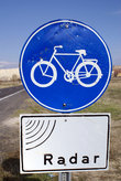 Скорость велосипеда контролируют радаром