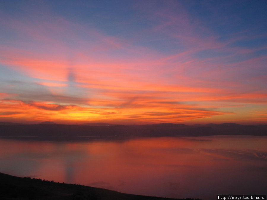 О белом пятне на нашей карте Галилейское море озеро, Израиль