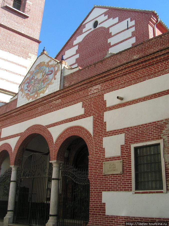 Фрагмент фасада Малага, Испания