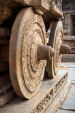 храм Виджайя Виталы — каменная колесница — детали