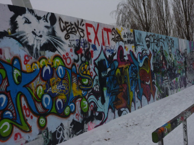 Стена в Маэурпарке Берлин, Германия
