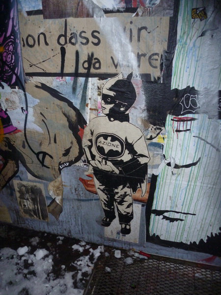 Граффити в Фридрихсхайне Берлин, Германия