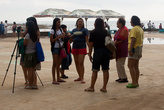 Туристов просто куча! Причем большинство из них — филиппинцы.