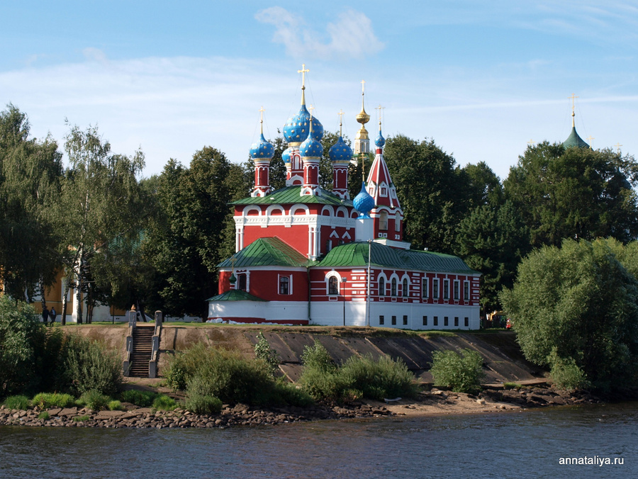 Церковь Дмитрия-на-Крови Углич, Россия
