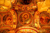 Фрески на куполе пещерной церкви