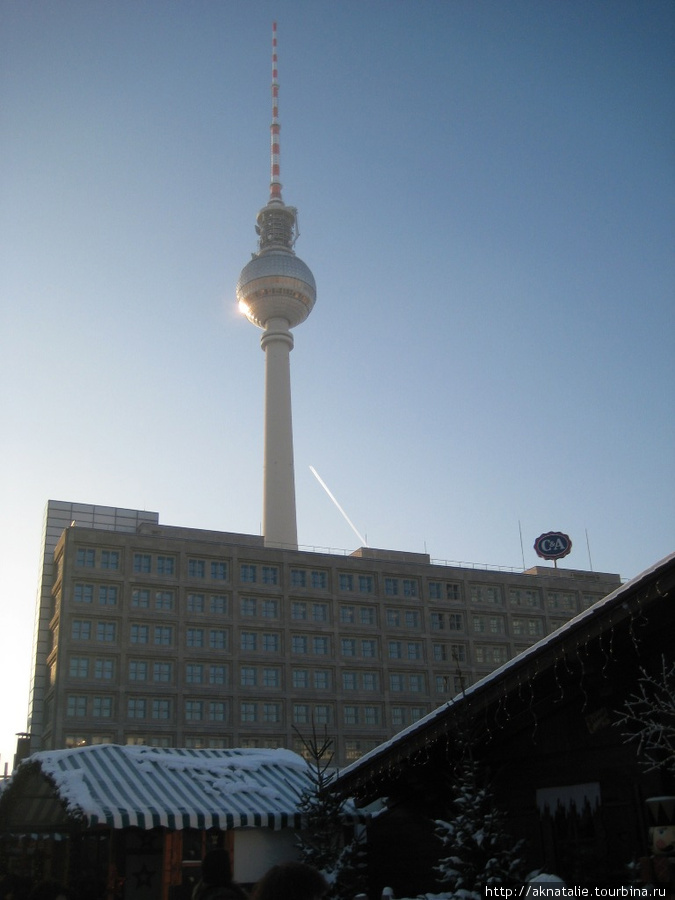 Заснеженный Берлин Берлин, Германия
