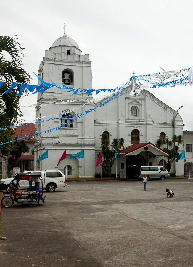 Главная церковь города Пагсаньян, Филиппины
