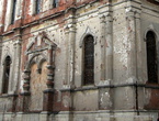Фрагмент церкви Михаила Архангела. Следы войны.