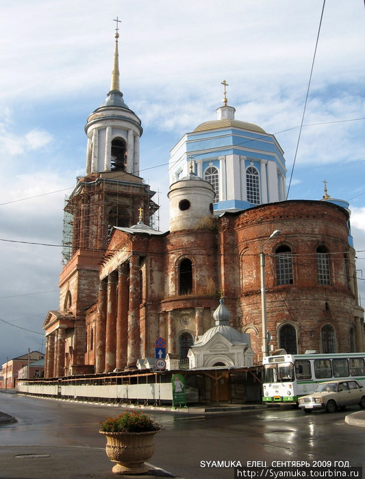 Успенская церковь 1815-1847 гг. Елец, Россия