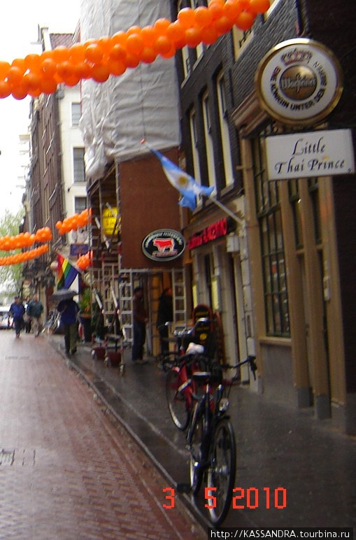 Велосипедная столица Европы Амстердам, Нидерланды