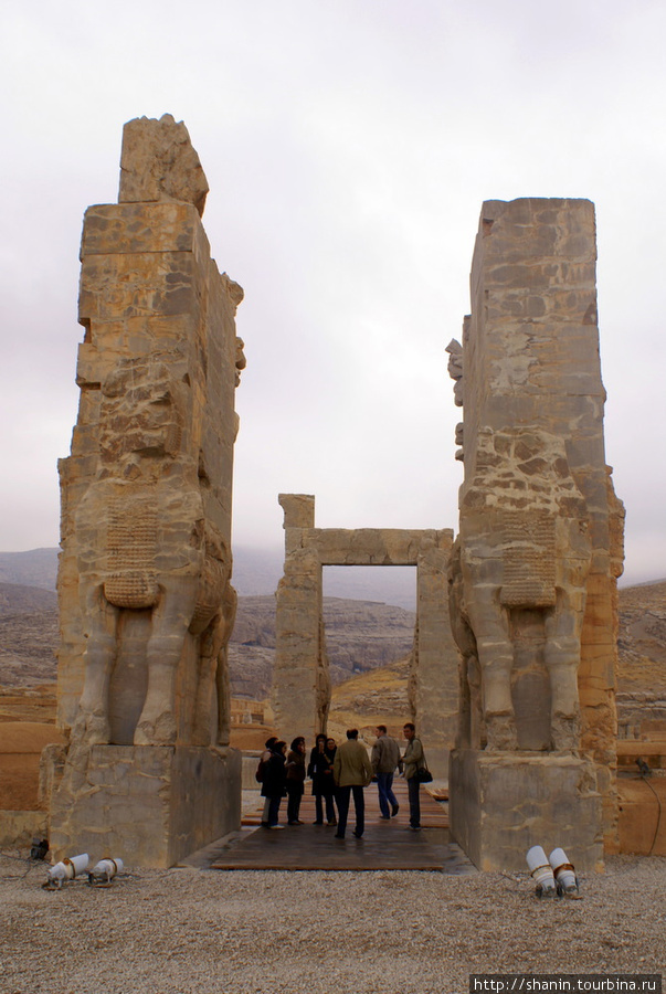 Ворота Персеполя Персеполь древний город, Иран
