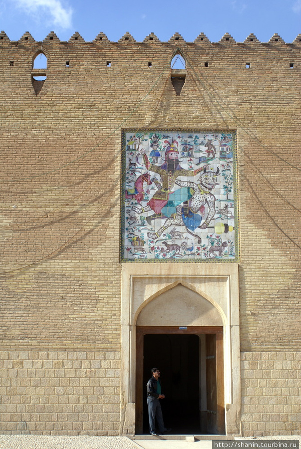 Вход в крепость Шираз, Иран