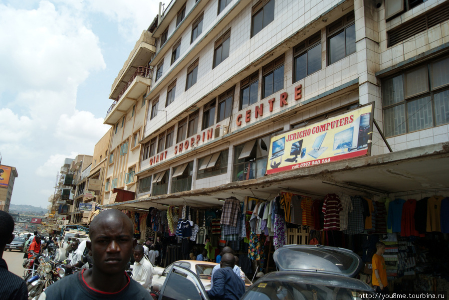 в центре Кампала, Уганда