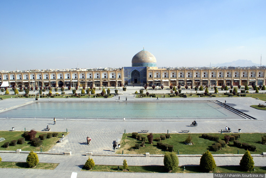 Площадь Имама Хомейни в Мсфахане Исфахан, Иран